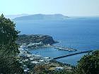 Nisiros  Griechenland mit Blick nach Yali