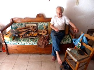 Lyrabauer in Griechenland