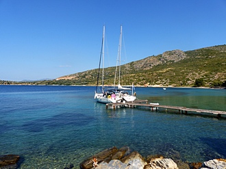 Bucht, Klima,Insel Samos, Griechenland