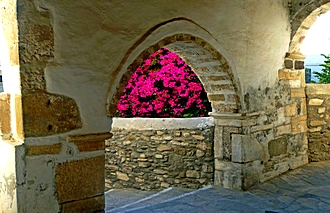 Naxos,Altstad Torbogen