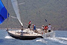 Regatta in der T�rkei. Segeln f�r Platz 1