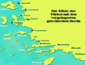 segeln in der T�rkei und Griechenland
